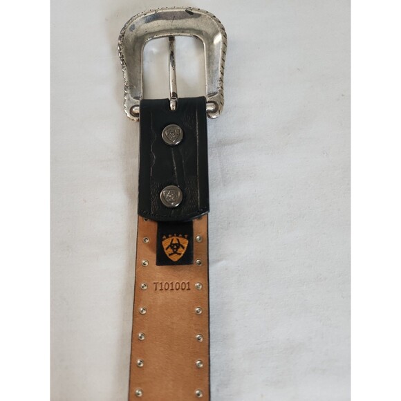 Ariat Western Womens Belt Leather Studded Black Size 34/85 Cowgirl main image 4